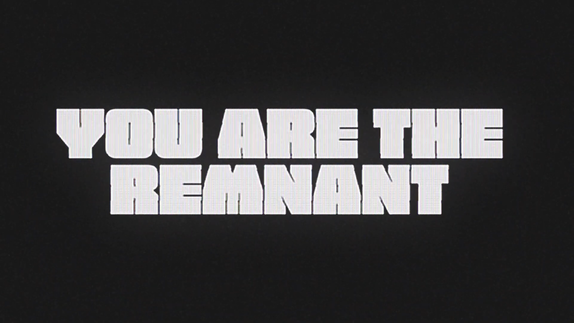 Screenshot of a video saying 